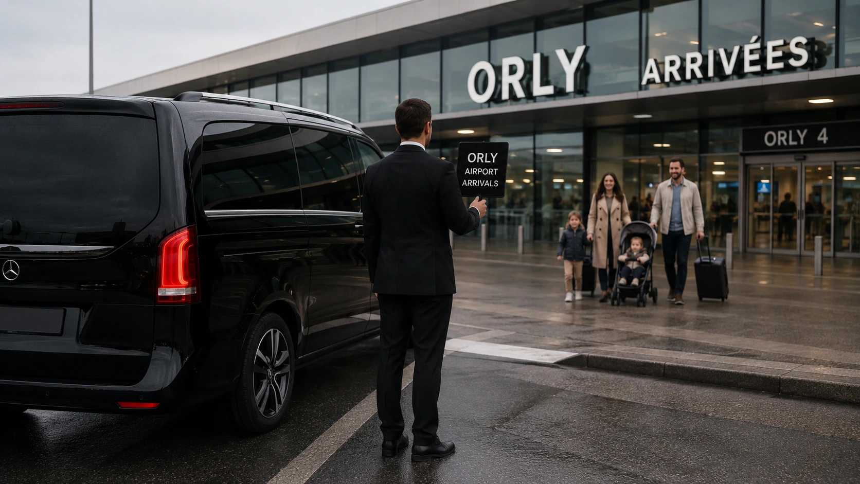 Transfert depuis Orly vers Disneyland Paris en famille